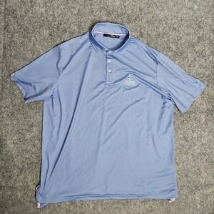RLX Ralph Lauren Light Blue Performance Polo 'La Quinta Resort and Club'